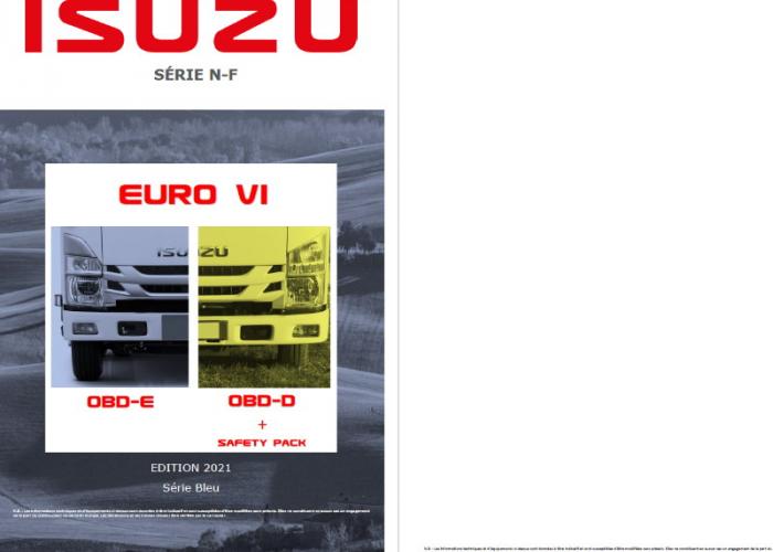 Catalogue et prix tarifs Série N-F Euro VI OBD-D Safety Pack et OBD-E